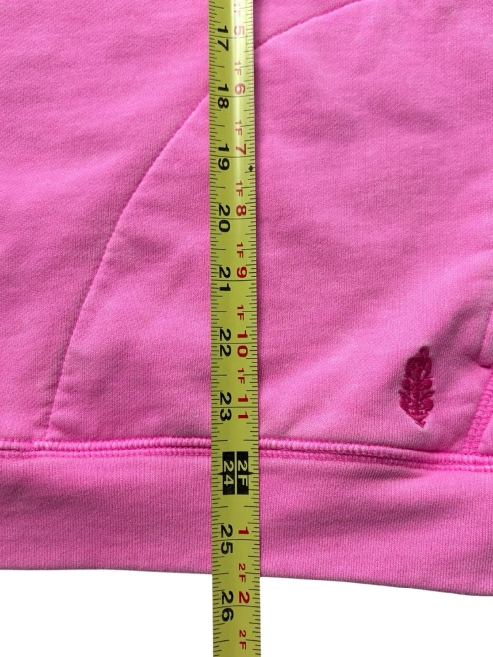 Free People Movement Metti Crew Neck Sweatshirt Miami Hot Pink • Size M - Picture 10 of 11